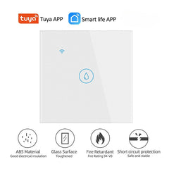 Smart 20A High Power Water Heater Switch APP Timing Control Touch Panel Voice Control Works with Alexa/Google Home