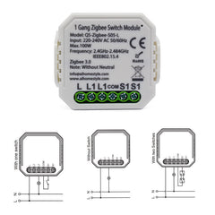 Dimming Switch Smart Home Modification Module without Neutral,220-240V