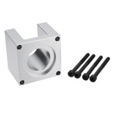 Aluminum Nema23 Motor Mounting Bracket with 4pcs Screw Base Support For 57 Stepper Motor