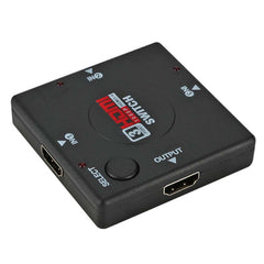 3 Port 1080P High Definition Multimedia Interface Switcher Adapter Splitter for PS3 STB TV DVD DVR PC DV DLP Projector