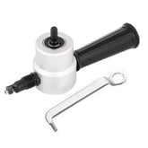Double Head Sheet Metal Nibbler Cutter Drill Attachment Metal Sheet Cutter