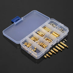 M3BH2 120Pcs M3 Male-Female Brass Hex Column Standoff Support Spacer Pillar For PCB Board