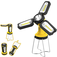 Rechargeable Camping Lantern Flashlight Hanging Camping Light Portable Collapsible Light