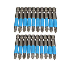 20pcs 50mm PH2 Magnetic Screwdriver Bit Anti Slip Hex Shank Screwdriver
