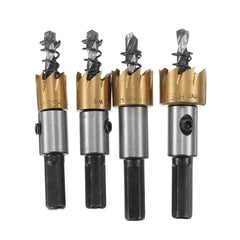 12-18mm HSS Titanium Coated Hole Sawtooth Saw Cutter Drill Bit 12/14/16/18mm