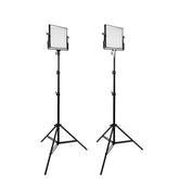 LED Video Light 2 Set Photographic Light with Tripod for Studio YouTube Video Shooting Photography