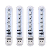 Mini USB 2W SMD5050 RGB 5 LED Camping Night Light for Power Bank Notebook Computer DC5V