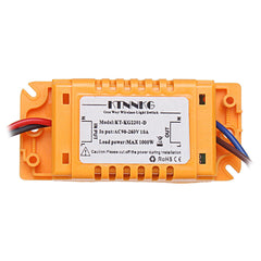 Wireless Light Switch Kit For Lamps Fans Appliances 433Mhz RF Receiver Default OFF 3pcs
