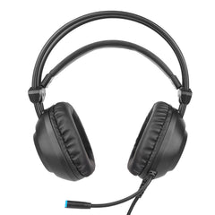Gaming Headset Surround Sound Effect System Exquisite 7-color LED Lights Omni-directional Noise Reduction Microphone