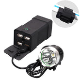 Bike Bicycle Power Bank 2A Fast Charge Light Phone Power Supply