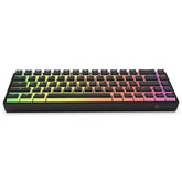 Wired Mechanical Keyboard Optical Switch Pudding Keycaps RGB 68 Keys 65% Hot Swappable Gaming Keyboard