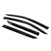 4Pcs Plastic Exterior Visor Vent For TOYOTA C-HR 2017-2020 Shades Window Sun Rain Guard Deflector