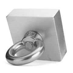 30x30x10mm Metal Detector Neodymium Recovery Magnet Treasure Diving Hunting Fishing Tool