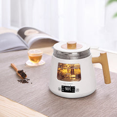 Tea Maker 600W 800ml Multifunctional Small Steam Glass Teapot Household