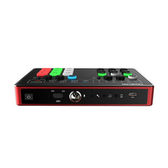 Sound Card for Live Broadcast Game Webcast Karaoke Anchor Audio Mobile Phone PC Computer