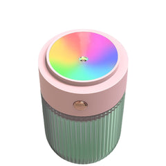 250ml Mini Portable Air Humidifier USB Mist Maker with RGB Night Light for Car Home Office