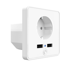 Smart Home USB Port LED Indicator Fast Charging 2000W Wall Charger Adapter Can Monitor For iPhone X XS Huawei P30 Mate 20Pro Mi8 Mi9 S10 S10+