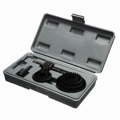 11Pcs 19-64mm Tooth Hole Saw Cutting Tool Kit Wood Working Cutter Drill Bit Set