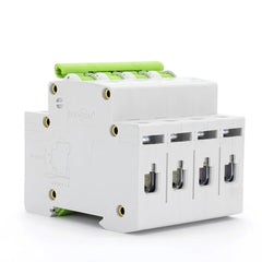 Curve C Miniature Circuit Breaker DC Air Switch Micro-break 4P 6A-63A MCB AC 240V/400V