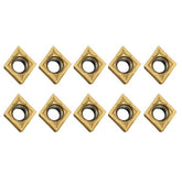 10Pcs Carbide Inserts for Lathe SCLCR Turning Tool
