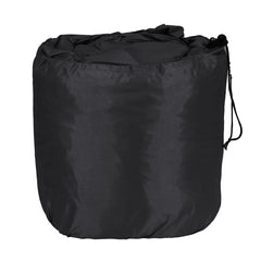 210D Heavy Duty Marine Grade Boat Cover Anti-Smashing Waterproof Trailerable V-hull Fishing Ski Bass Runabouts Black