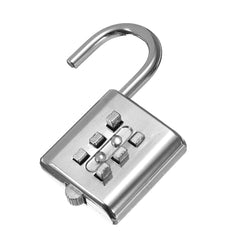 6 Digit Push Button Combination Padlock Travel Suitcase Luggage Lock