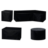 190T Garden Furniture Covers Waterproof Outdoor Rain Snow Chair Sofa Protection