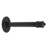 2Pcs 18cm Industrial Iron Pipe Shelf Bracket Holder Vintage Wall Mounted