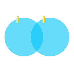 Cycling Bike Mirror Car Rearview Mirror Waterproof Anti-fog Motorcycle E-bike Bicycle