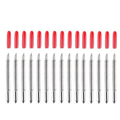 50Pcs Replacement 45 Degree Blades Vinyl Cutter Plotter For Graphtec CB09U with Spring