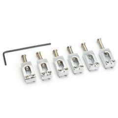 Guitar Bass Callaham Strat Bridge Saddles Set for Fender Vintage Stratocaster Mexican