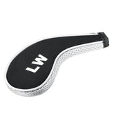 12Pcs/set Long Neck Golf Clubs Iron Head Covers Headcovers with Zipper
