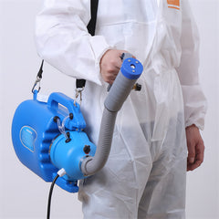 Backpack Electric ULV Sprayer Fogging Machine Portable Garden School Disinfection Fogging Sprayer 5L High Pressure Mist Blower