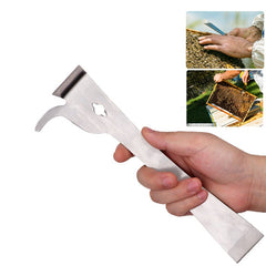 Bee Honey Beekeeping Tools Set Stainless Steel Thumb Type Bee Hive Scraper Beekeeping Scraper Beekeeping Cutter Honey