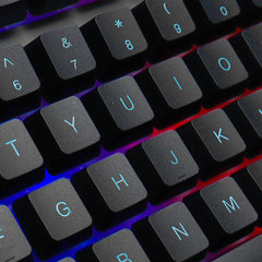 104 keys USB Wired RGB Backlit Waterproof Hovering Keycap Mechanical Feeling Gaming Keyboard or Keyboard and Mouse Set