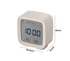 Alarm Clock APP Control Thermometer Hygrometer LCD Screen Adjustable