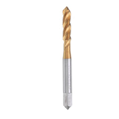 HSS Spiral Flute Hand Tap Imperial Titanium Coated Machine Screw Plug Tap Drill