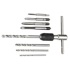 T Handle Screw Tap Wrench with M3-M6 Taps and Drills