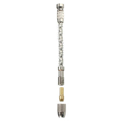 Mini Hand Drill with Chuck and 20pcs 0.3-1.6mm Straight Shank Twist Drill Bits Set