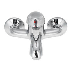Triplet Faucet Wall Mounted Bathroom Bath Shower Basin Tap Water Mixer Zinc Alloy