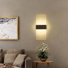 LED Fashionable PIR Sensor Wall Lighting Lamp TV Wall Decoration Motion Lamp Light for Bathroom Touch Wall Light Mirror Lamp