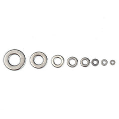 360Pcs 8 Sizes Stainless Steel Flat Washers Assortment Set M2/2.5/3/4/5/6/8/10