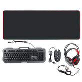 4-in-1 Gaming Kit Set LED Gaming Over-Ear Headset Keyboard & Mouse & Mouse Pad Combo Set