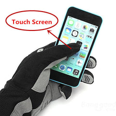Cycling Bicycle Shock Absorbing Tough Screen Gloves