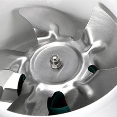 4'' Inline Duct Fan Booster Exhaust Blower Air Cooling Vent Metal Blade