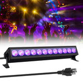 12LED 36W UV LED Light Bar 360 Adjustable Wall Lights Lamp for DJ Stage Party
