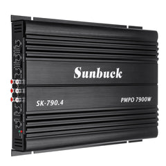 4-Channel 7900W Car Power Amplifier Class A/B Stereo Surround Passive Subwoofer Audio Player