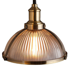 Retro Industrial DIY Glass Vintage Ceiling Light Chandelier Pendant Lamp Fixture AC110-240V
