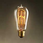 E27 40W 220V Retro Edison Bulb Waterdrop Incandescent Bulb