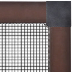Insect Screen for Windows 39.4"x47.2" Brown